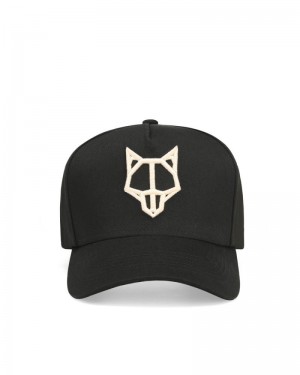 Black Naked Wolfe Constructed Wolfe Women's Caps | IRELAND 4376852UW