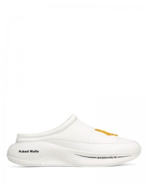 White Naked Wolfe Tide Triple Men's Slippers | IRELAND 2769031TN