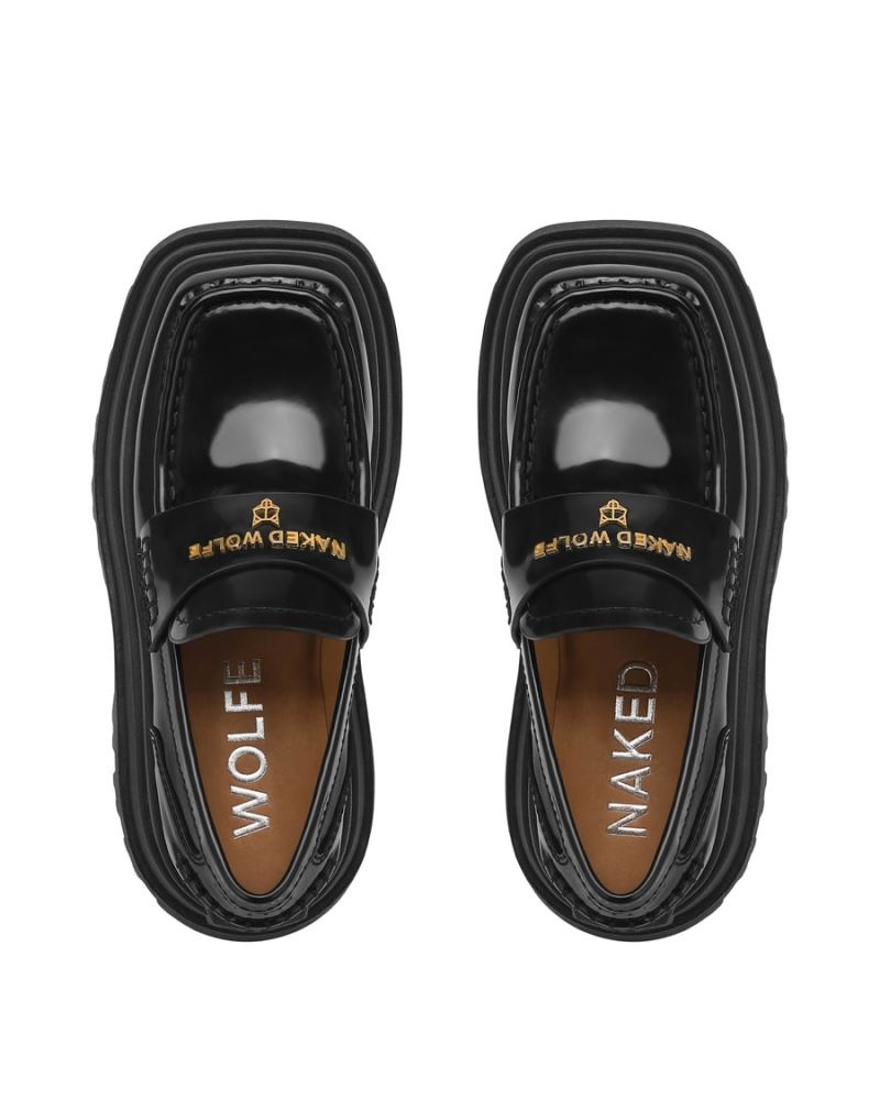 Black Naked Wolfe Delusion Box Women's Loafers | IRELAND 3026785WA