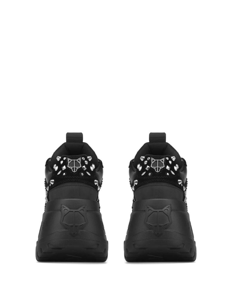 Black Naked Wolfe Fantasy Diamonds Women's Sneakers | IRELAND 8715094OL