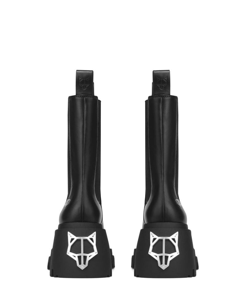 Black Naked Wolfe Sacrifice Women's Platform Boots | DUBLIN 8130746XP