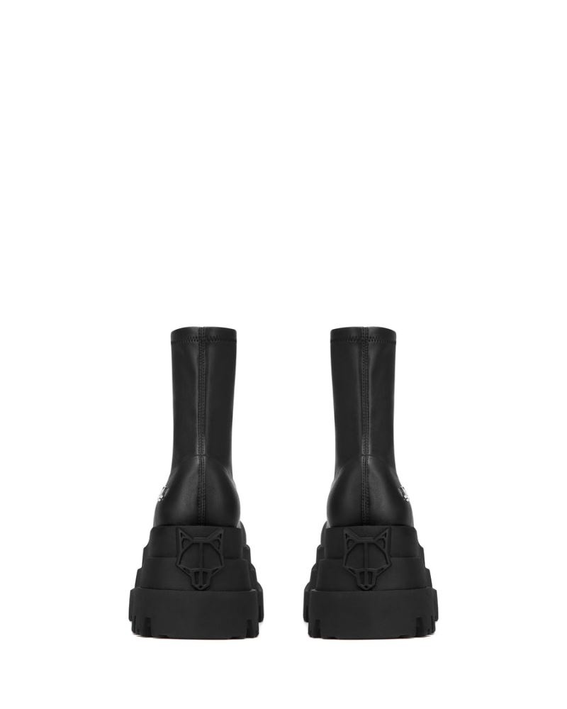 Black Naked Wolfe Sassy Women's Platform Boots | DUBLIN 5467210LS
