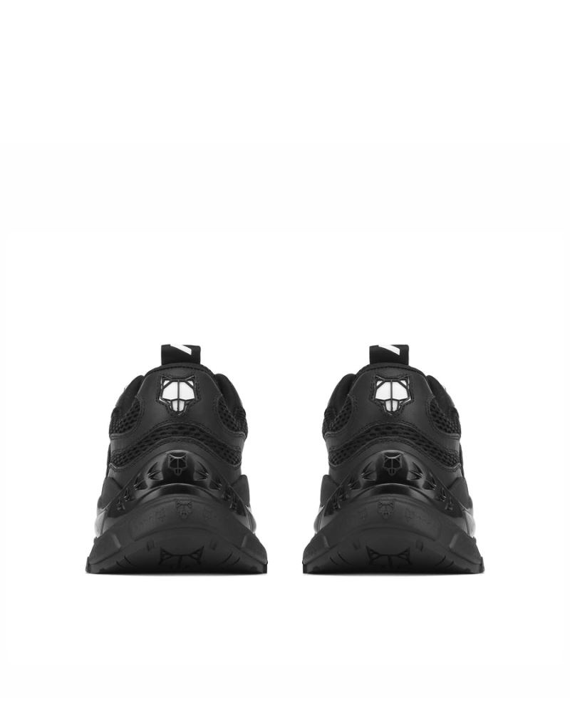 Black Naked Wolfe Smash Double Mesh Women's Sneakers | DUBLIN 9816230MB