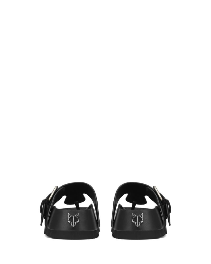 Black Naked Wolfe Vixen Suede Women's Platform Sandals | DUBLIN 3528961KL