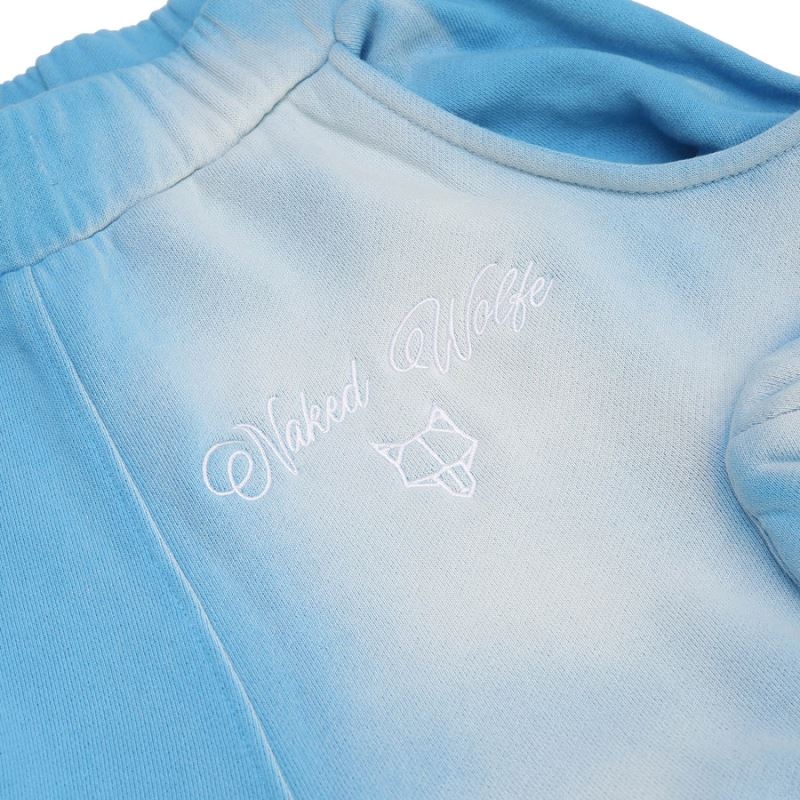 Blue Naked Wolfe Cargo Vintage Men's Sweatpants | DUBLIN 6521437SM