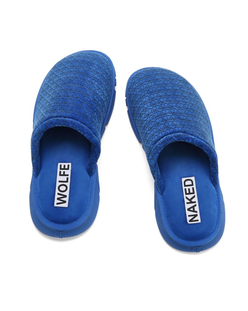 Blue Naked Wolfe Ohio Men's Slippers | IRELAND 2479365VB