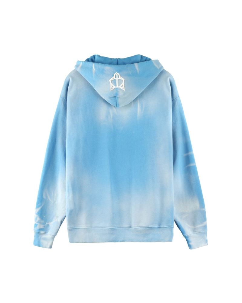 Blue Naked Wolfe Signature Vintage Men's Hoodie | DUBLIN 3271589GL
