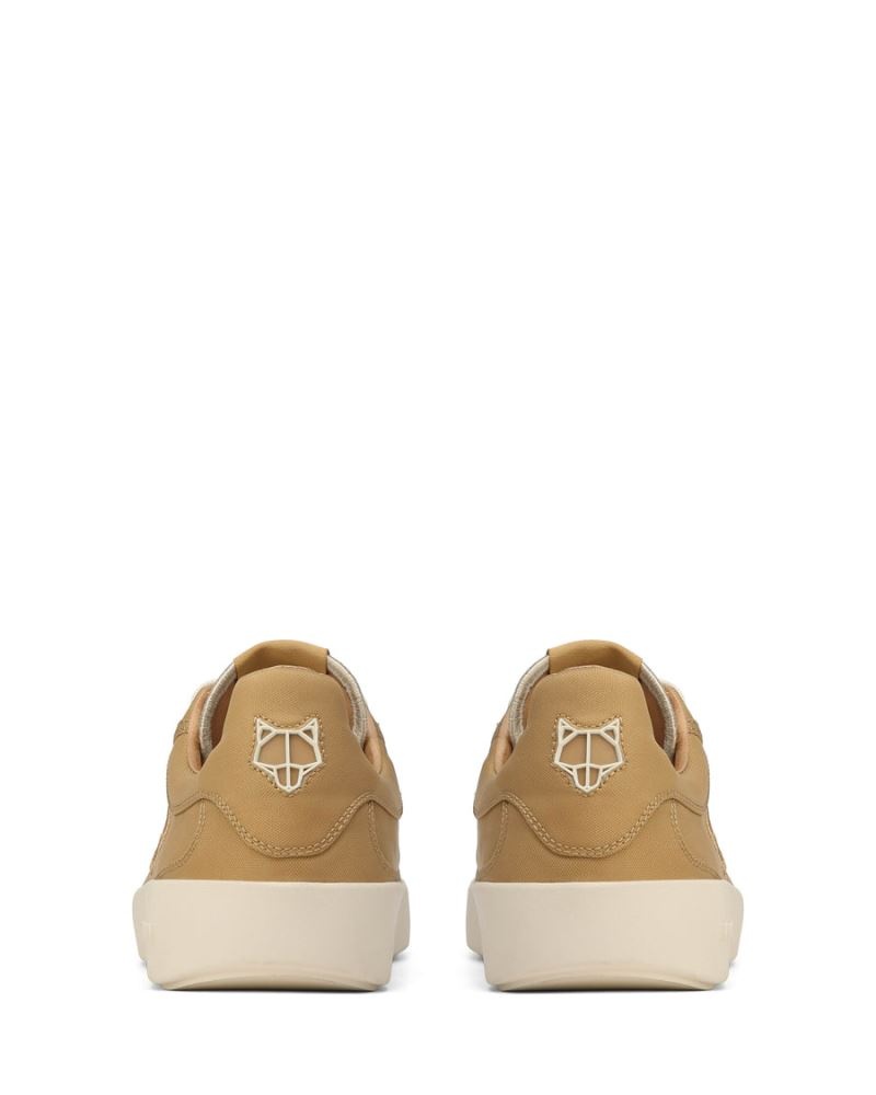 Brown Naked Wolfe Portofino Natural Nylon Men's Sneakers | IRELAND 9452037TJ