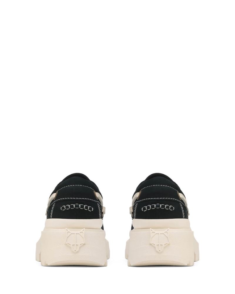 Navy Naked Wolfe Dock Men's Loafers | DUBLIN 3605219YE