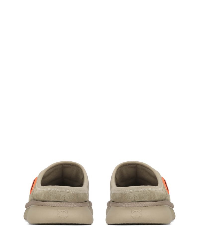 Olive Naked Wolfe Montana Suede Men's Slippers | DUBLIN 0472839CX