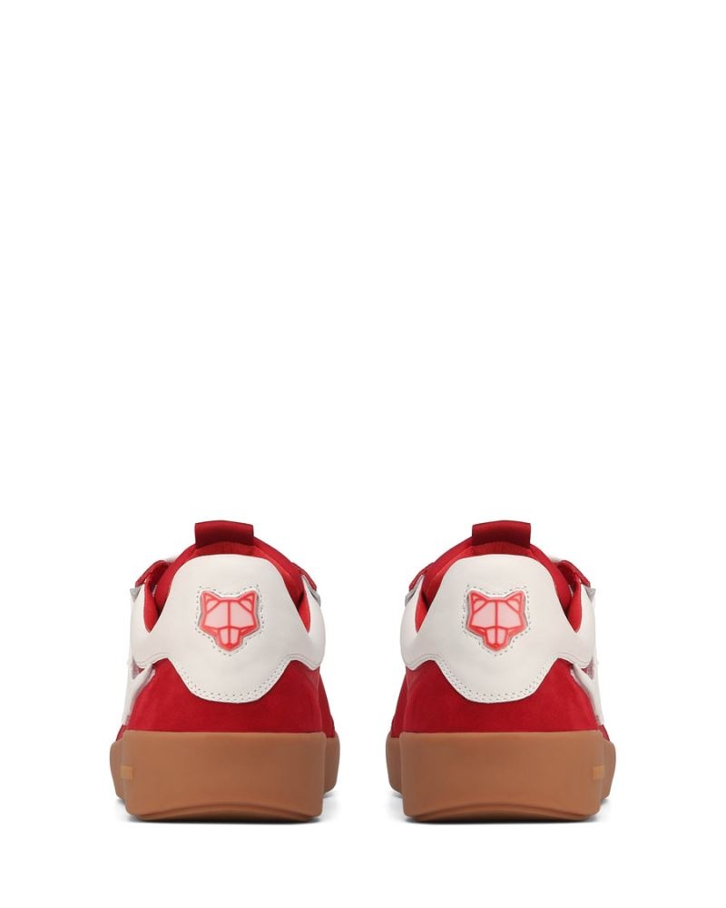 Red Naked Wolfe Palm Nylon Men's Sneakers | IRELAND 4891670SO