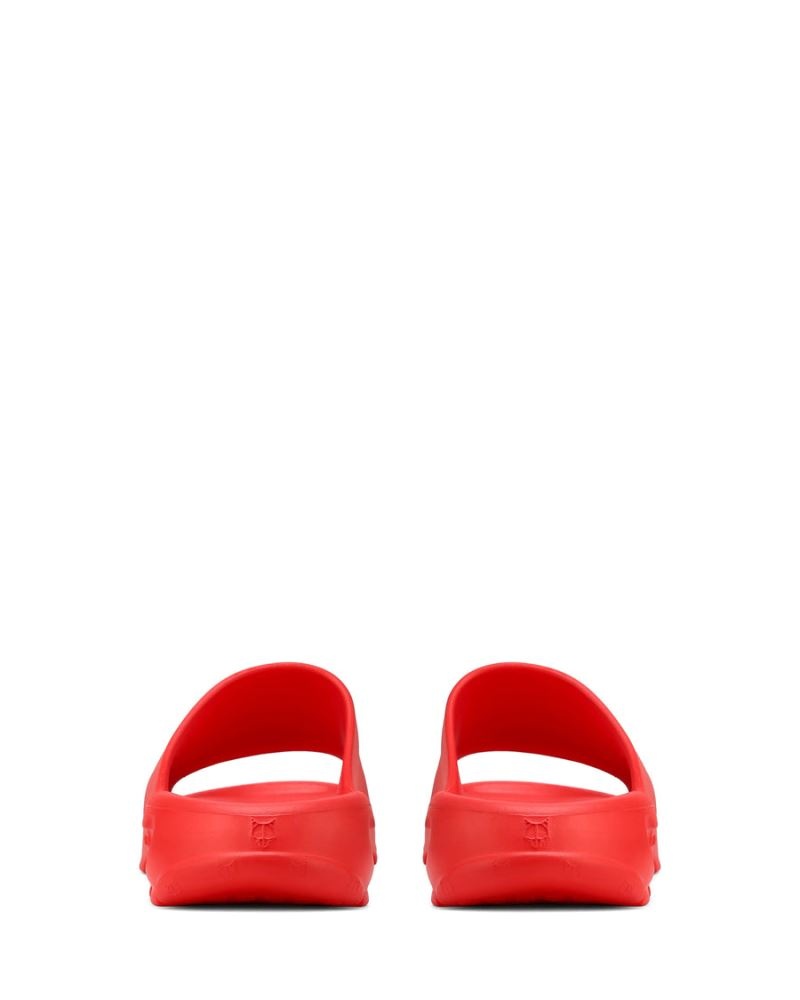 Red Naked Wolfe Tommy Men's Slides | IRELAND 2806397LV