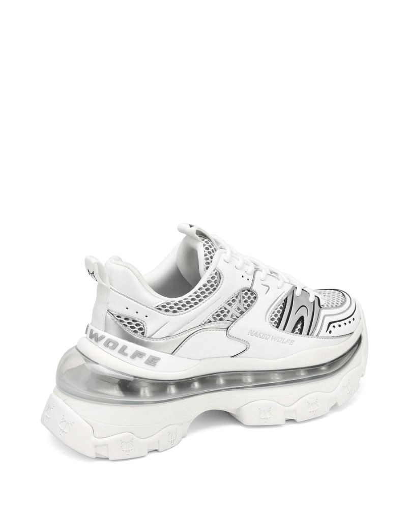 White Naked Wolfe Shadow Women's Sneakers | DUBLIN 6087135IL