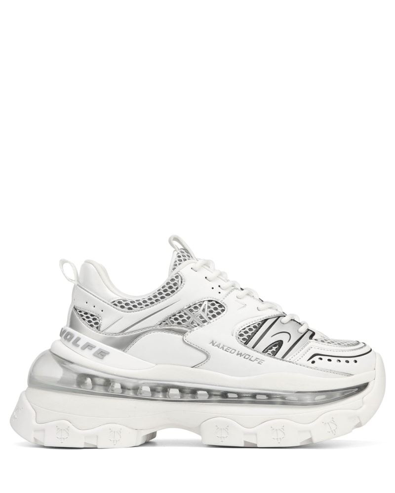 White Naked Wolfe Shadow Women\'s Sneakers | DUBLIN 6087135IL